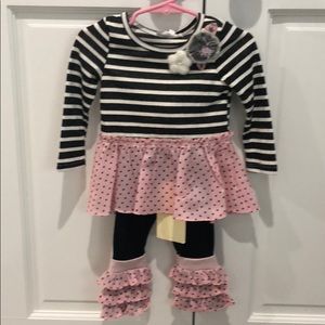 Baby Sarah dress with matching leggings With tags